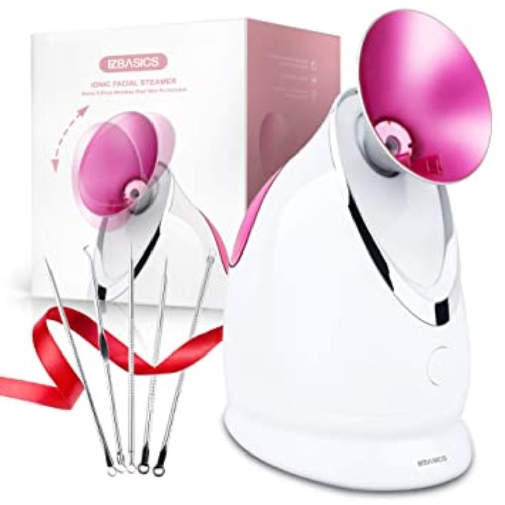 EZBASICS Facial Steamer Nano Ionic Face Steamer